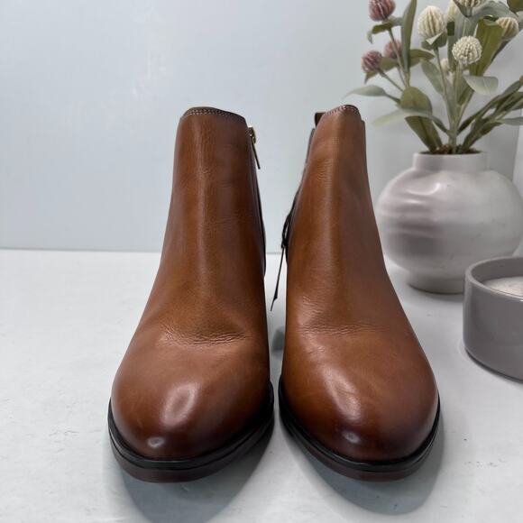 Pikolinos Huelma Leather Ankle Boots Brandy Brown Womens EU 42/US 11 NWOB - Picture 2 of 10